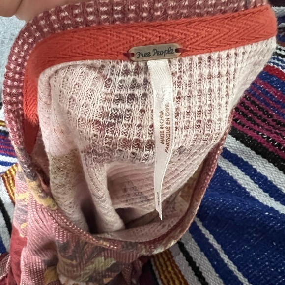 Free People Flower Patch Long Sleeve Floral Thermal - Picture 5 of 7